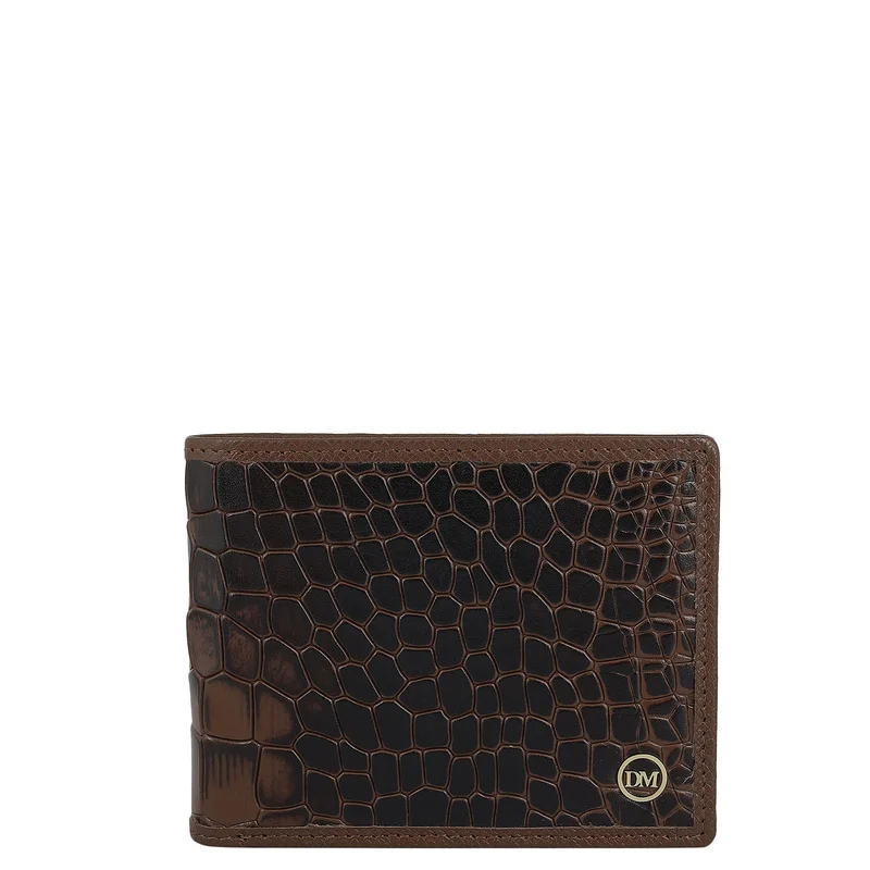 Da Milano Date Bifold Leather Mens Wallet
